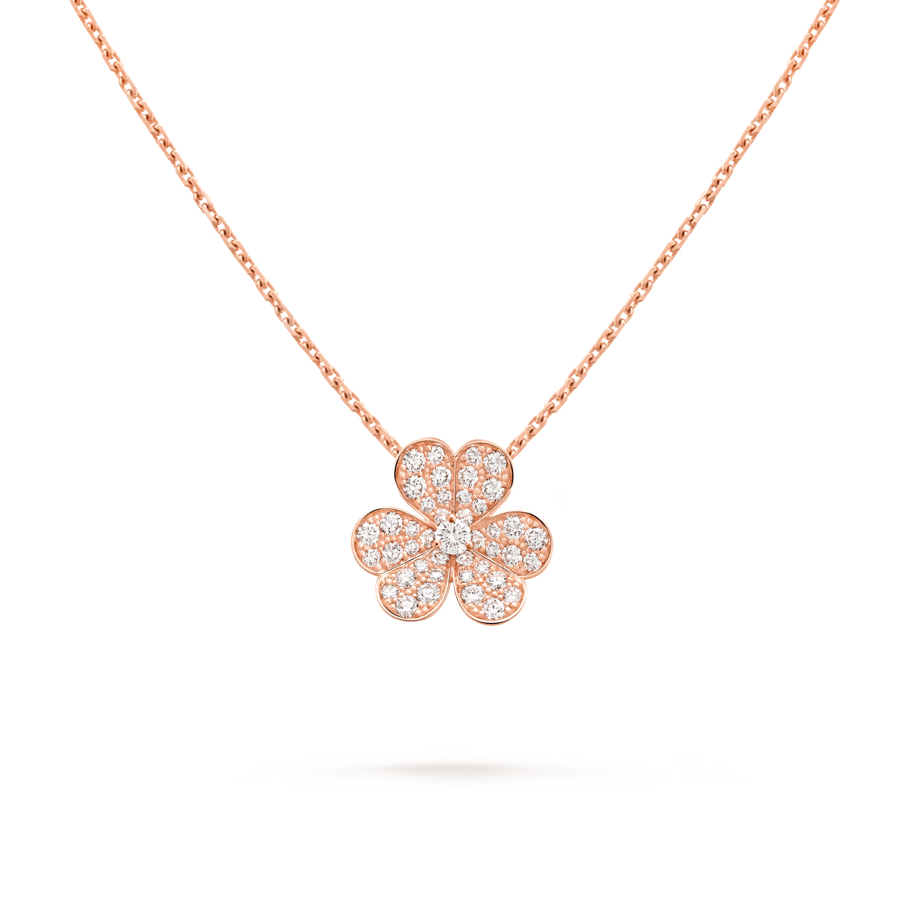 Van Cleef & Arpels. Підвіска Frivole, маленька модель із рожевого золота
