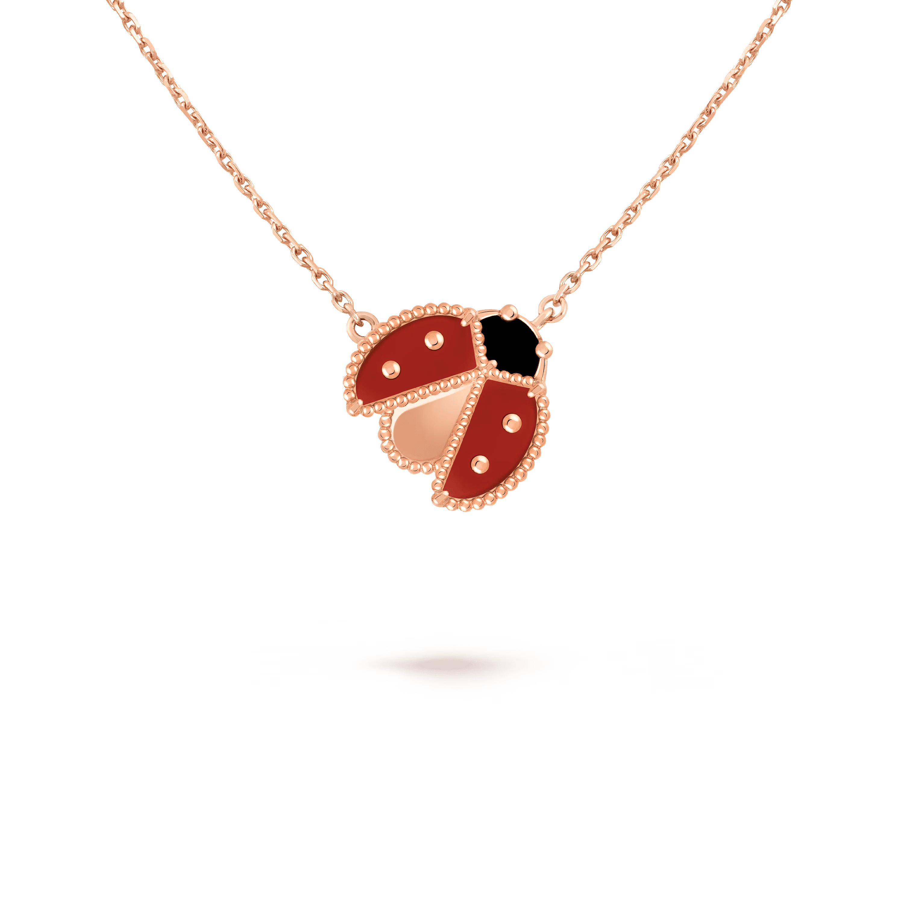 Van Cleef & Arpels. Підвіска Lucky Spring, сонечко з розкритими крильцями із рожевого золота