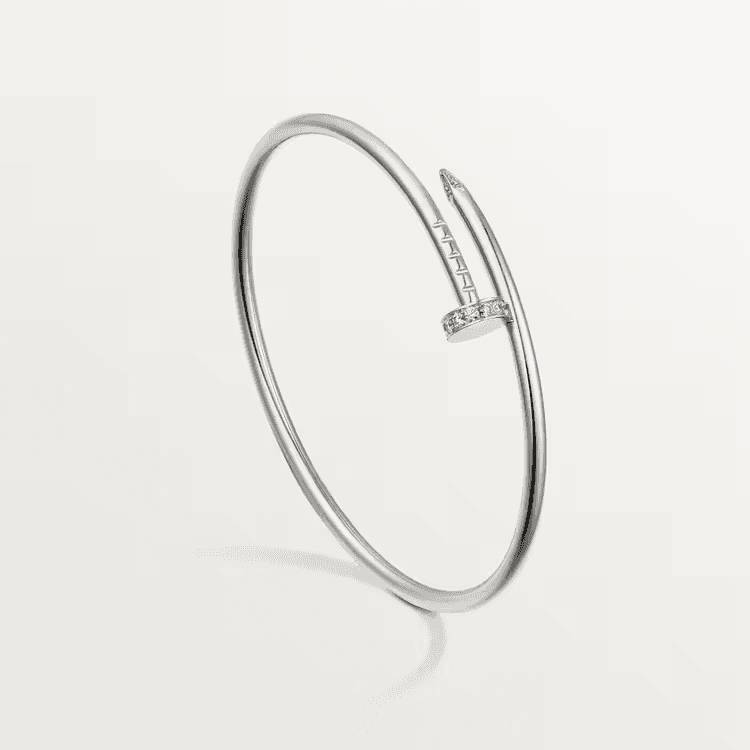 Cartier. Браслет Juste un Clou, маленька модель із білого золота