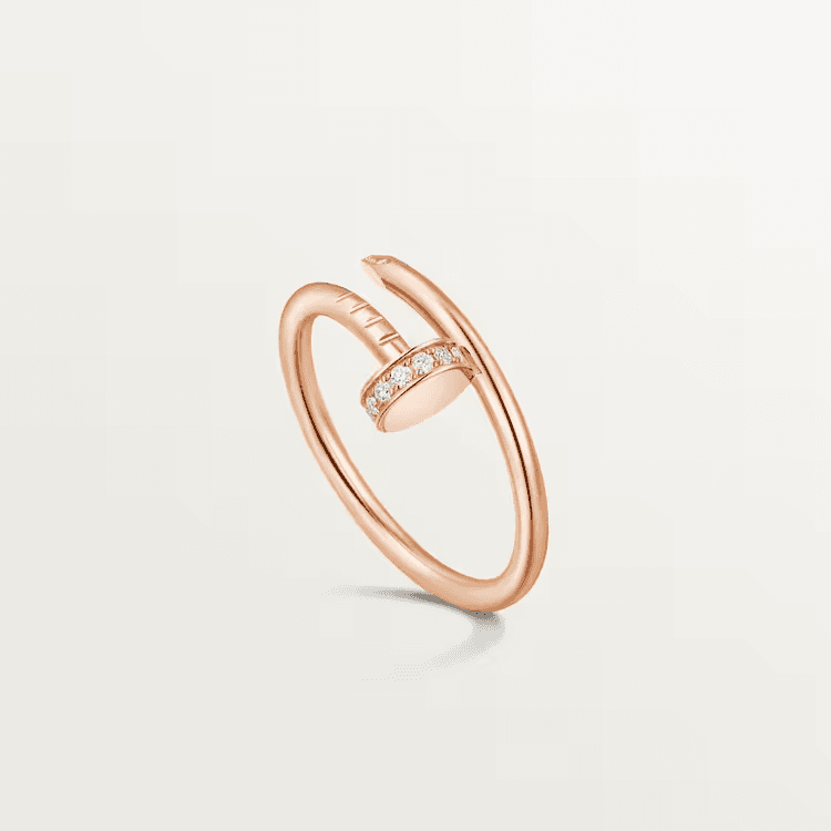 Каблучка Juste un Clou, маленька модель, diamond