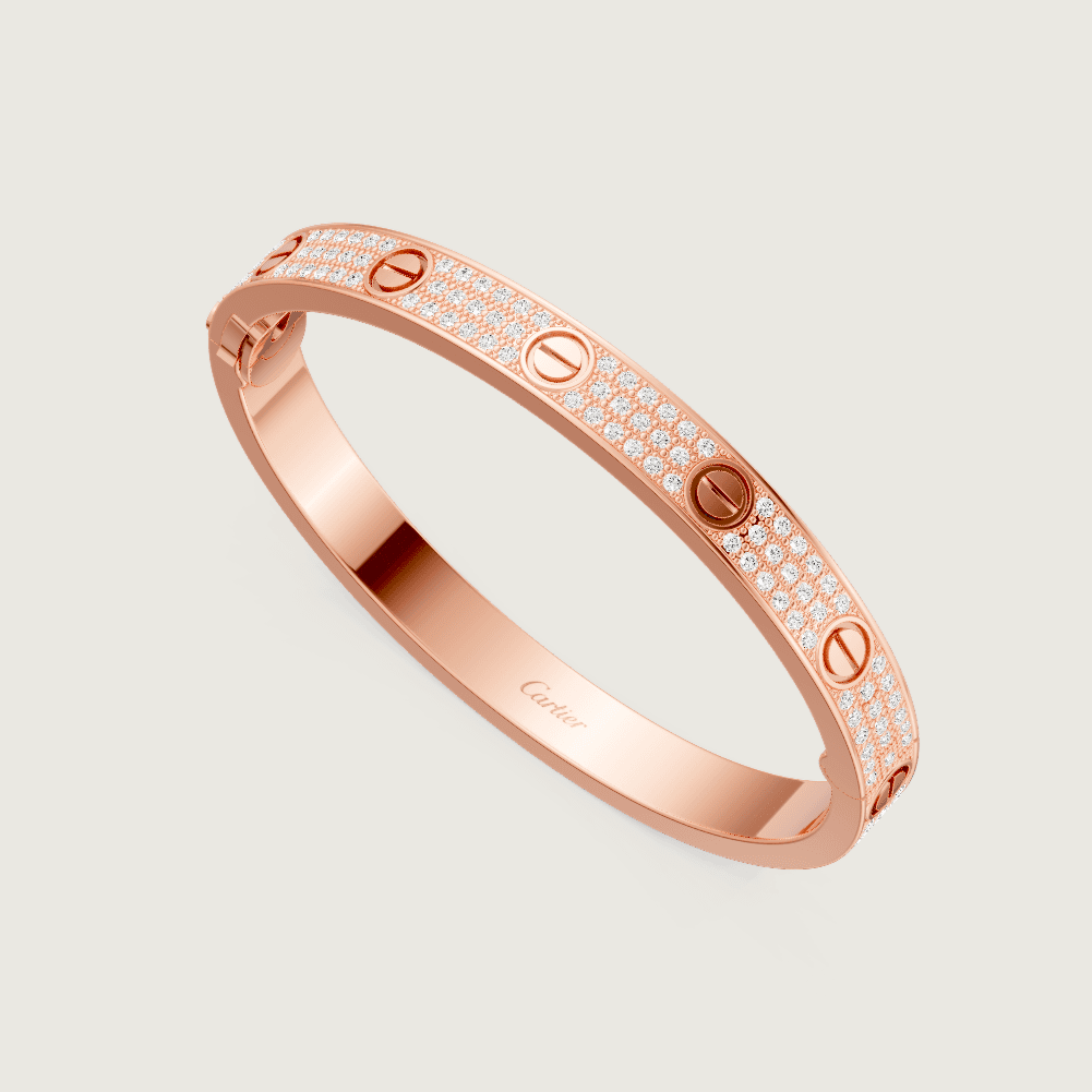 Cartier. Браслет LOVE із рожевого золота