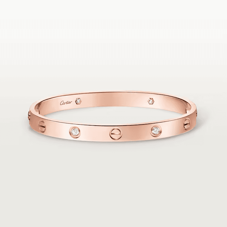 Cartier. Браслет LOVE класичний із рожевого золота 