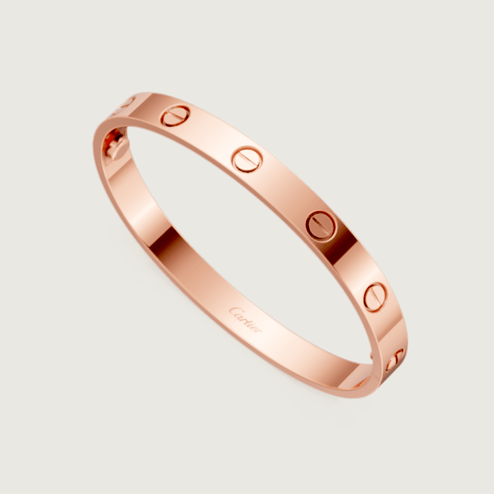 Cartier. Браслет LOVE із рожевого золота