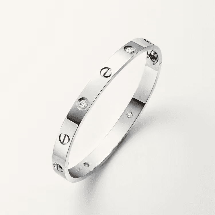Cartier. Браслет LOVE, класична модель із білого золота