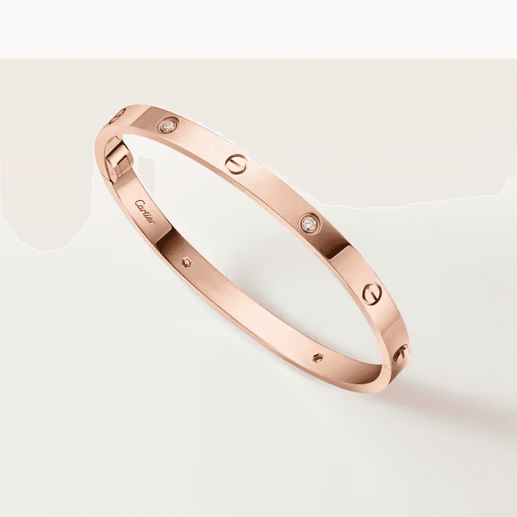 Cartier. Браслет LOVE, середня модель із рожевого золота