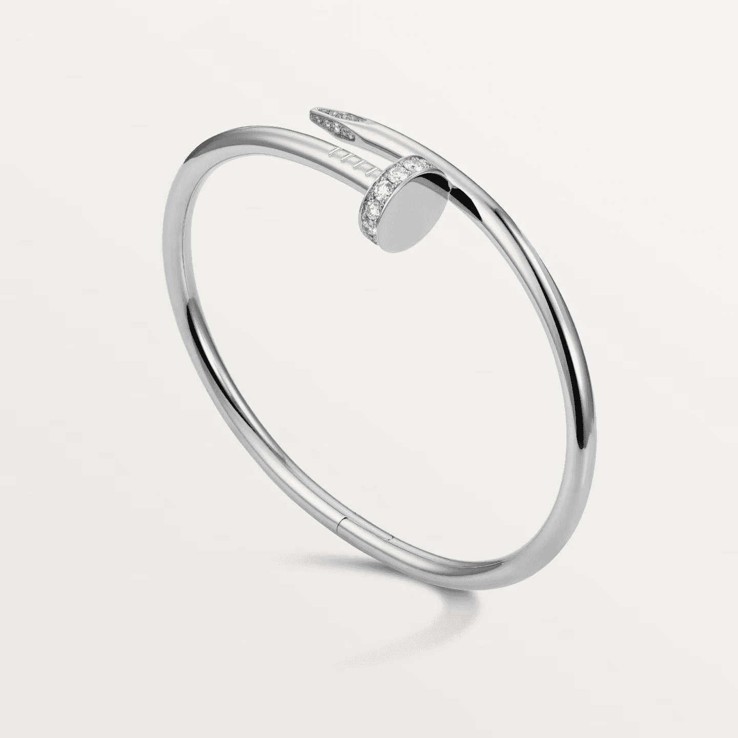 Cartier. Браслет Juste un Clou, класична модель із білого золота