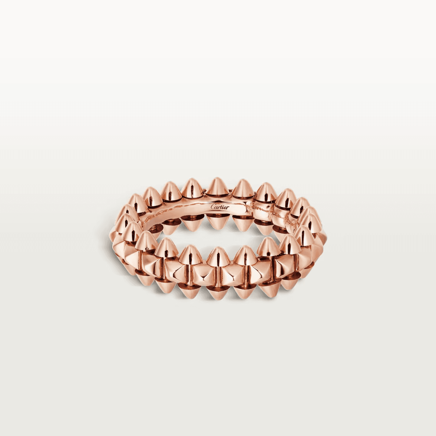 Cartier. Каблучка Clash de Cartier, маленька модель із рожевого золота