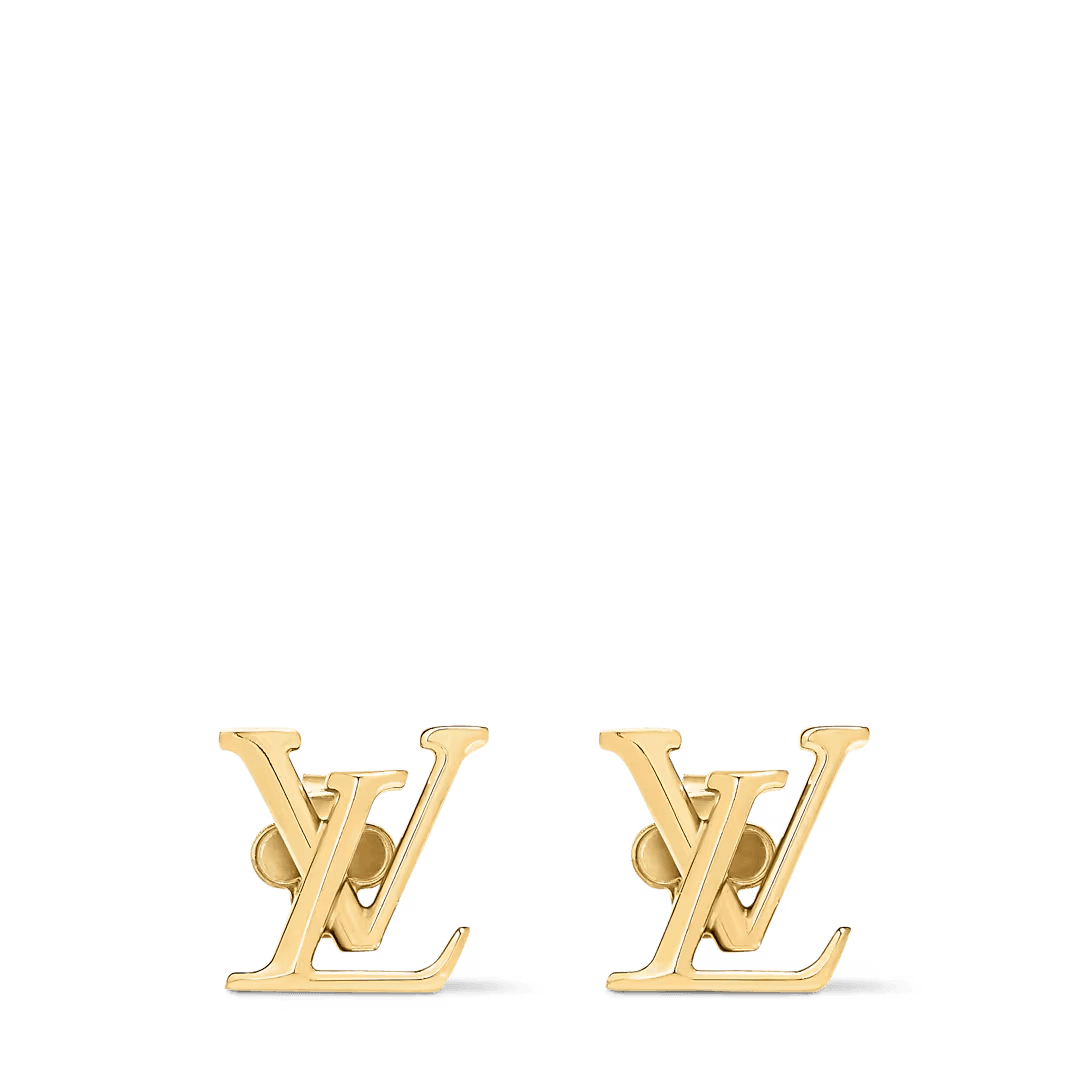 Louis Vuitton. Сережки LV Iconic, жовте золото