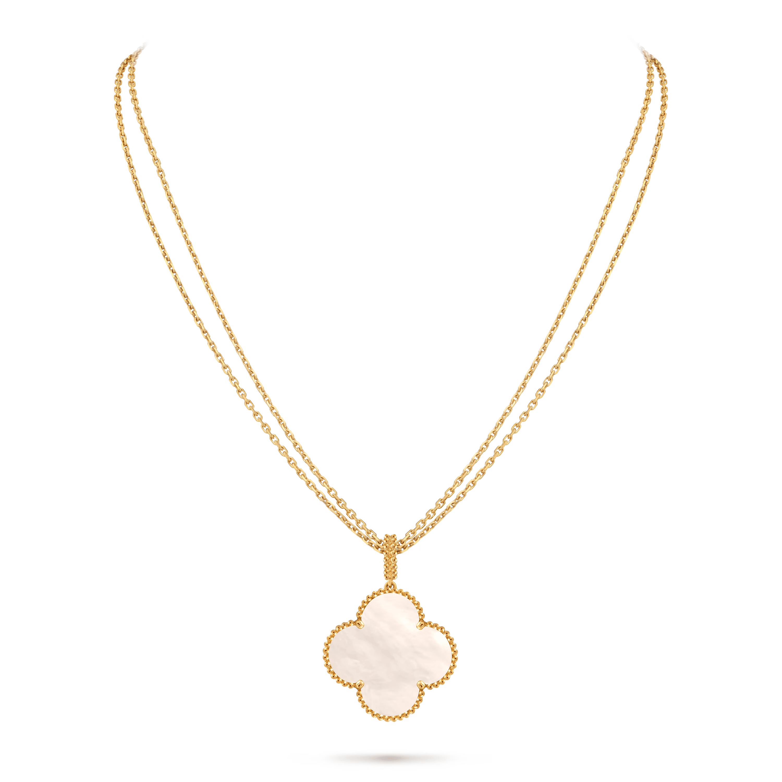 Van Cleef & Arpels. Кольє Magic Alhambra із жовтого золота