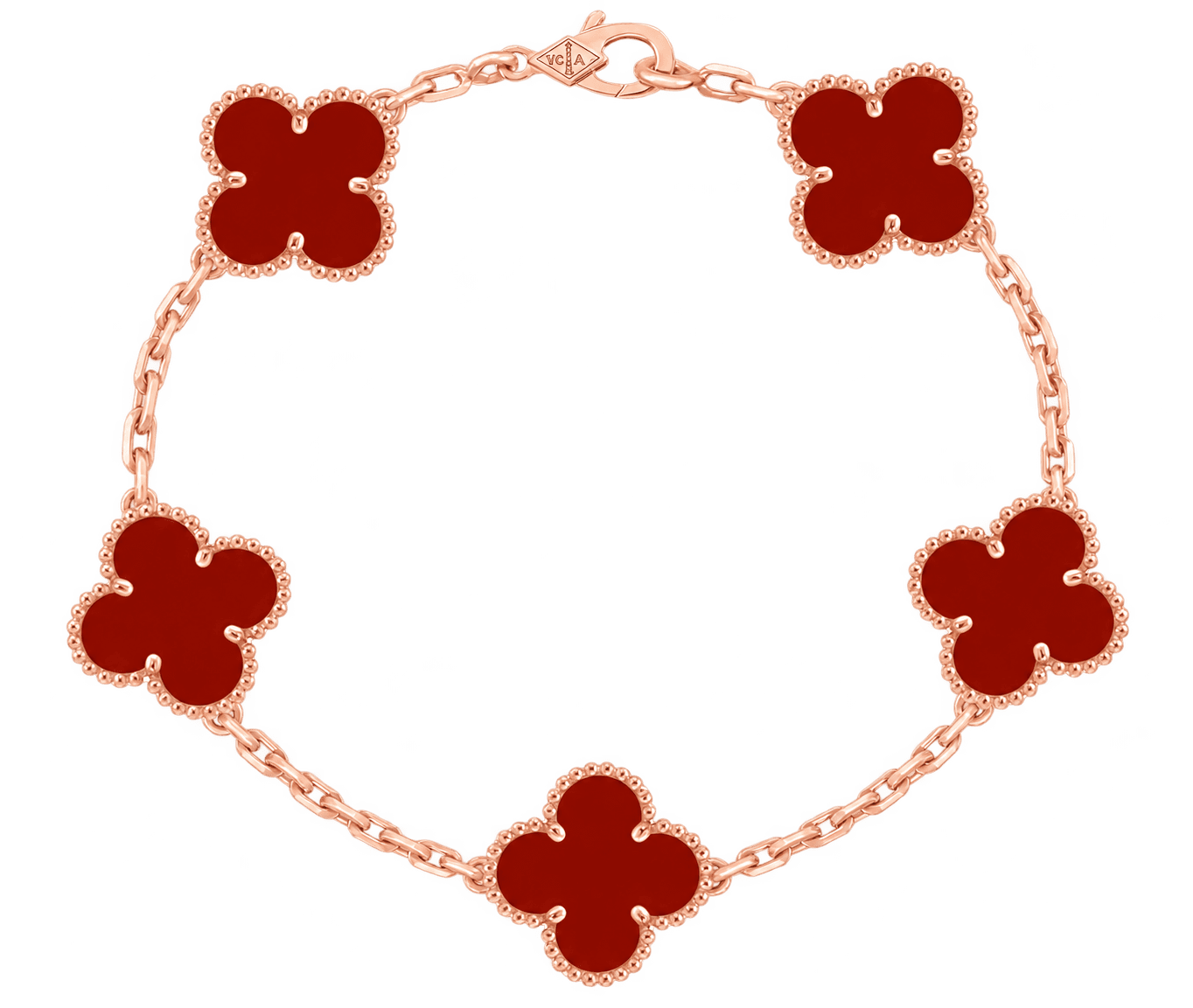 Van Cleef & Arpels. Браслет Vintage Alhambra із рожевого золота