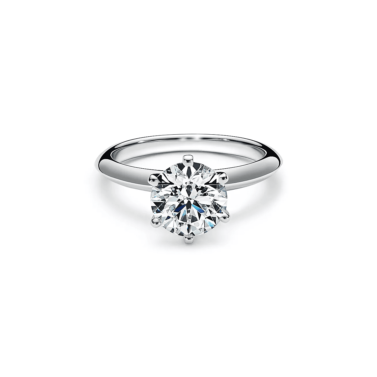 Tiffany & Co. Каблучка Tiffany Setting, платина