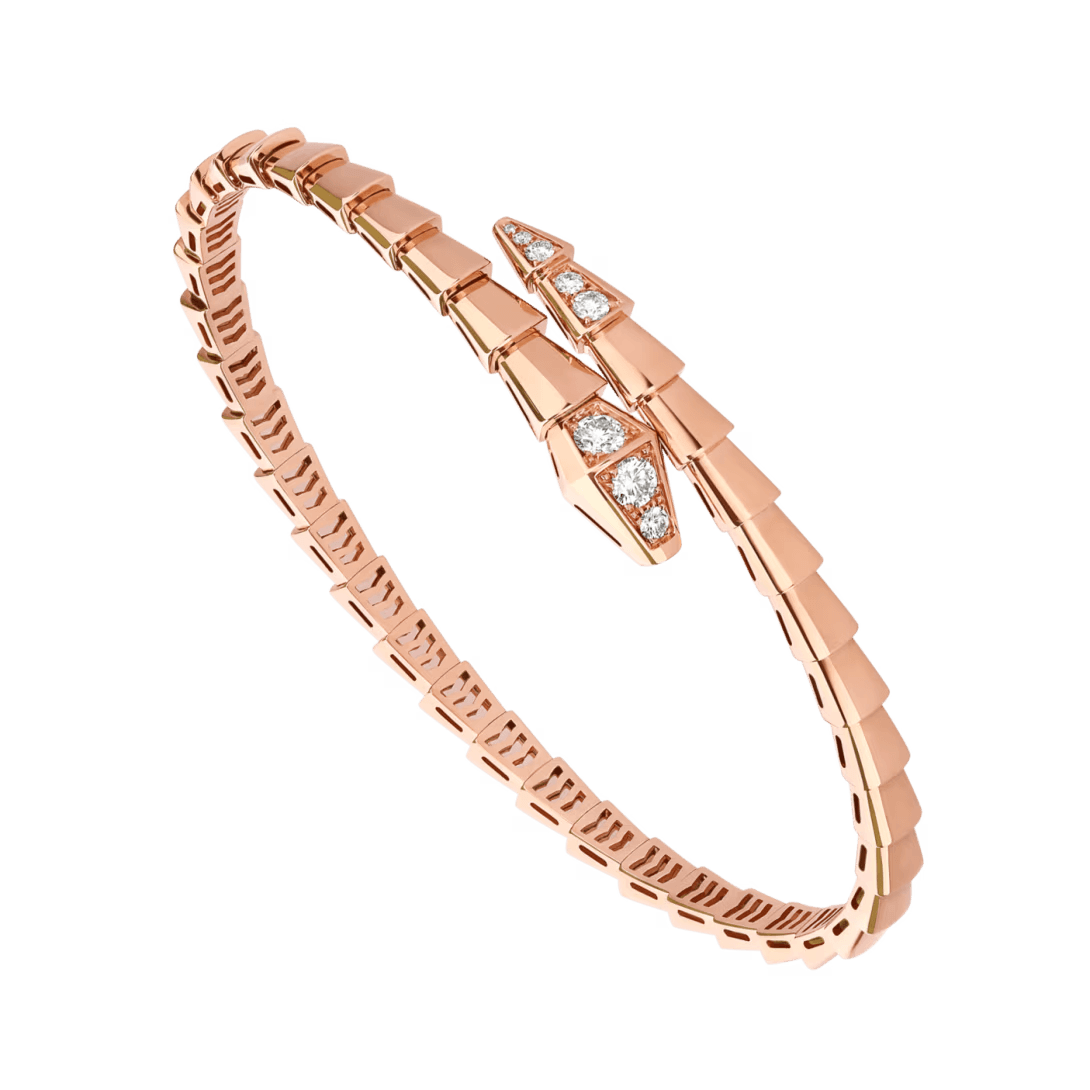 Bvlgari. Браслет Serpenti Viper, рожеве золото