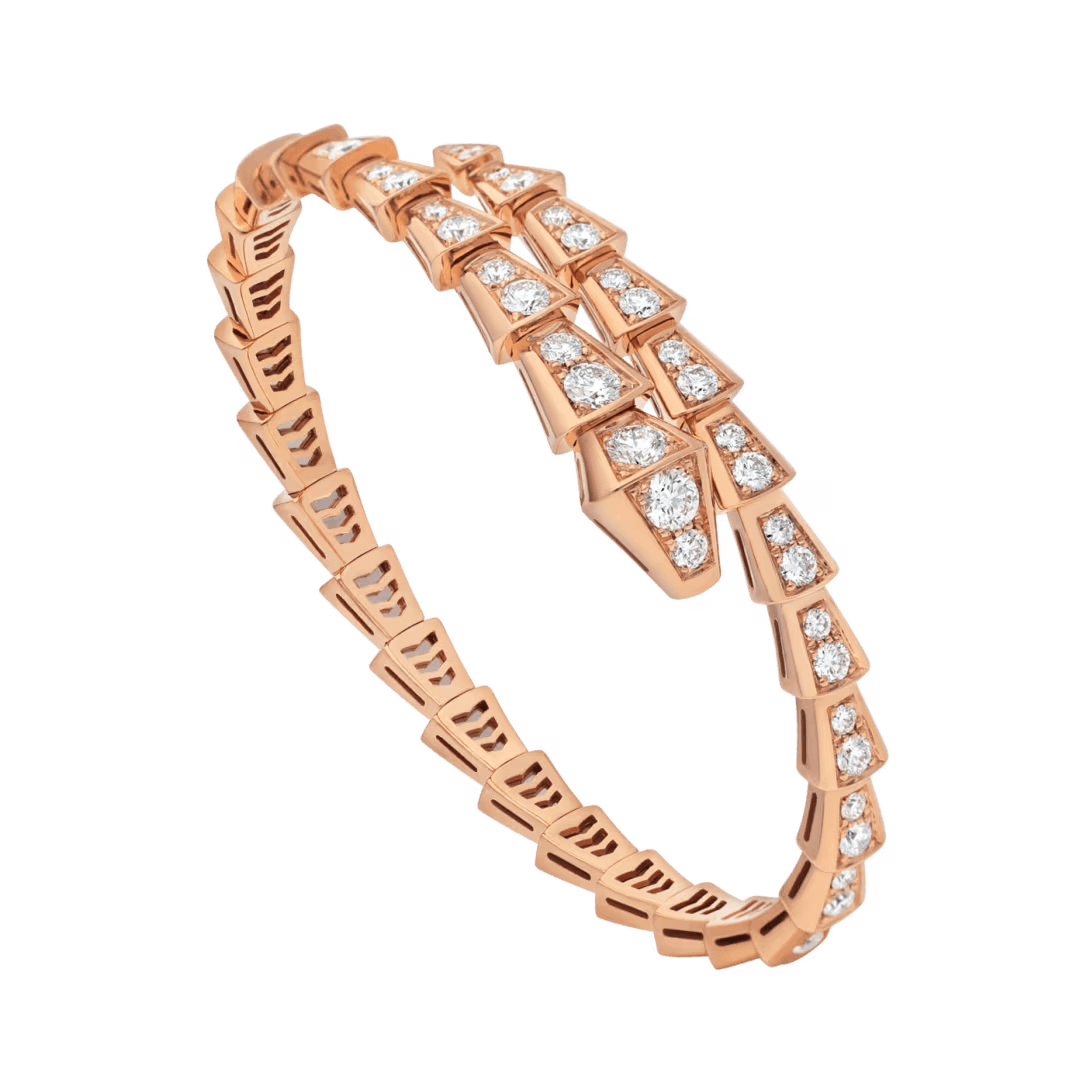 Bvlgari. Браслет Serpenti Viper, рожеве золото