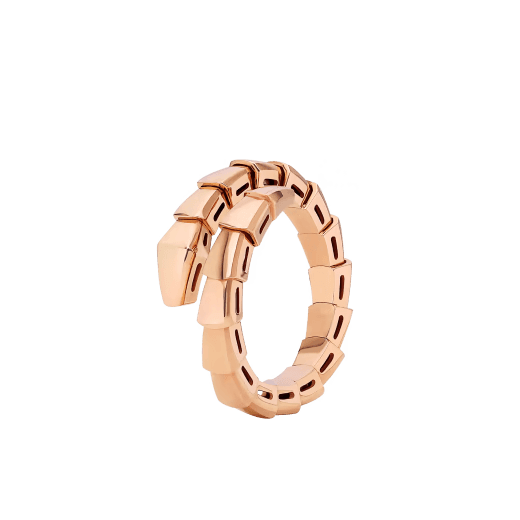 Bvlgari. Каблучка Serpenti Viper, рожеве золото