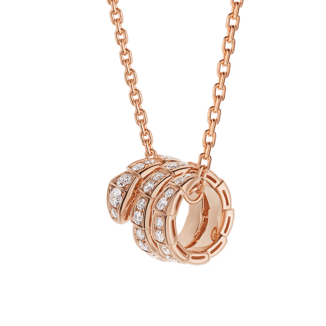 Bvlgari. Підвіска Serpenti Viper, рожеве золото