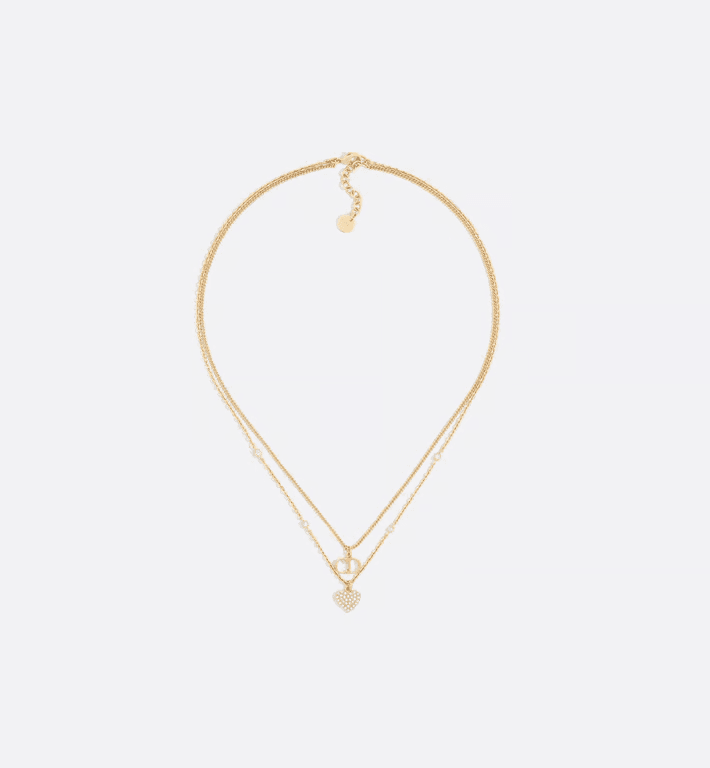 Dior. Кольє Clair D Lune, жовте золото