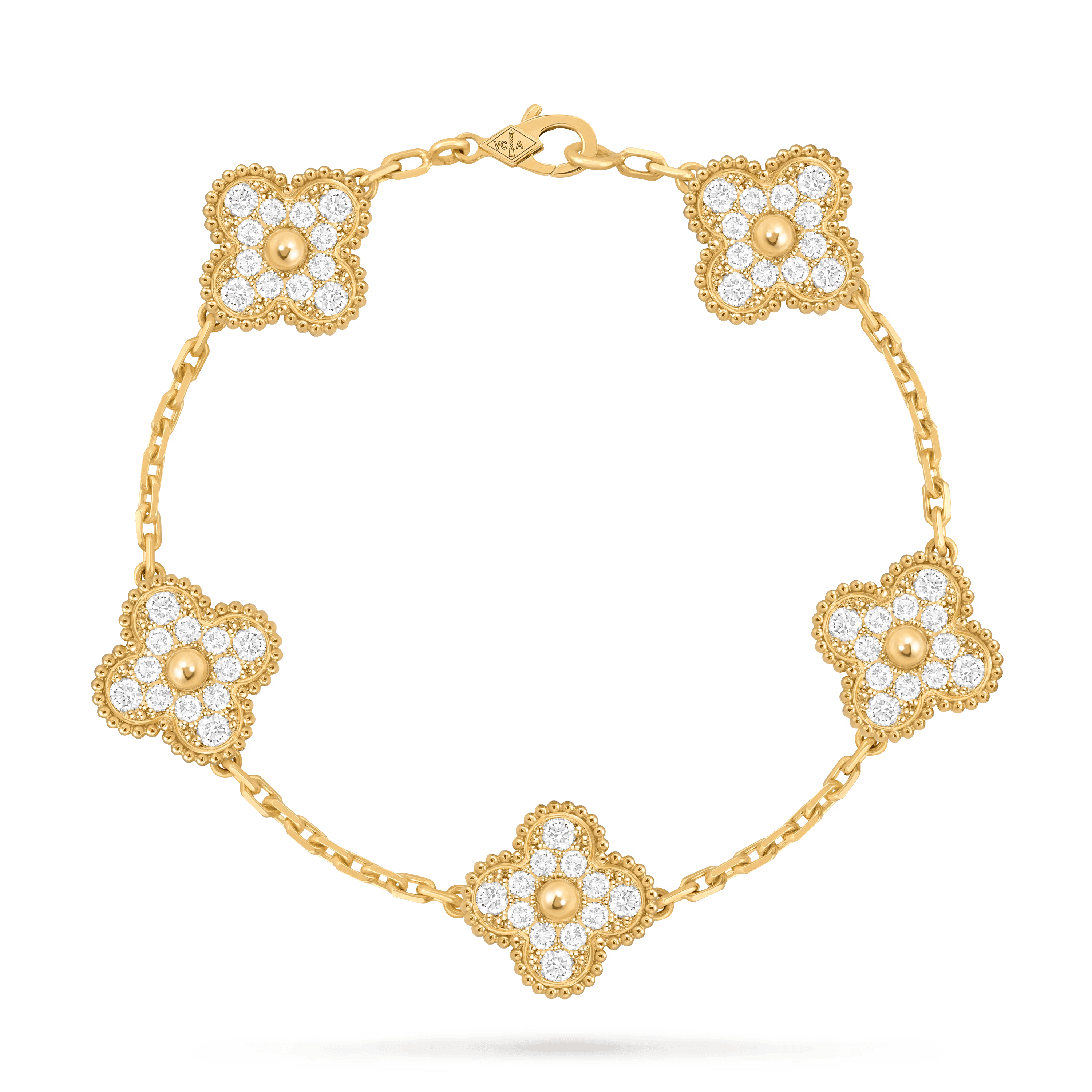 Van Cleef & Arpels. Браслет Vintage Alhambra із жовтого золота