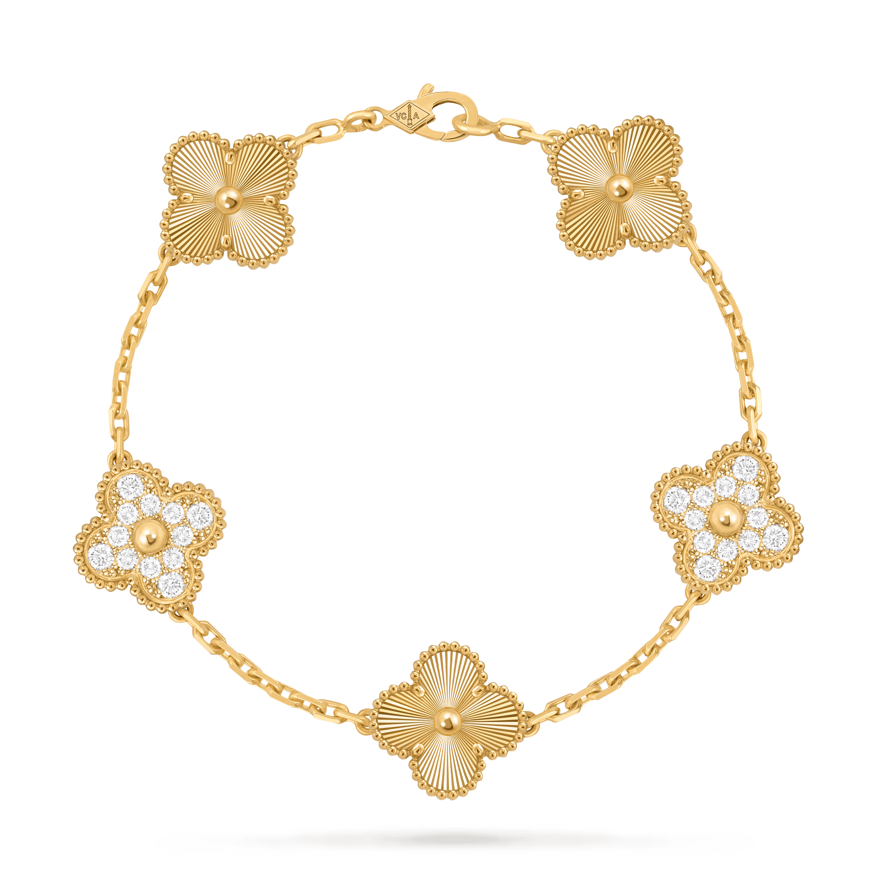 Van Cleef & Arpels. Браслет Vintage Alhambra із жовтого золота