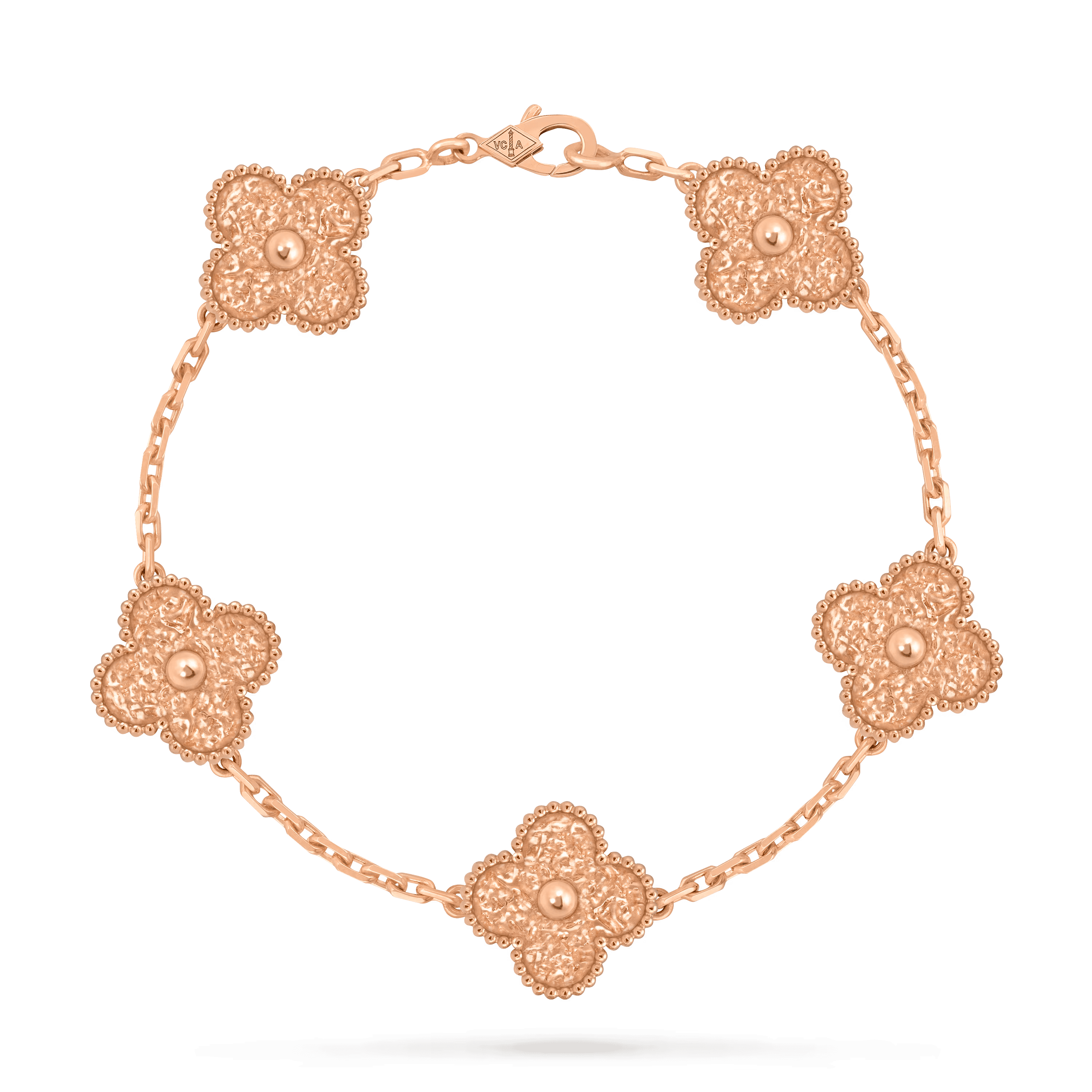 Van Cleef & Arpels. Браслет Vintage Alhambra із рожевого золота