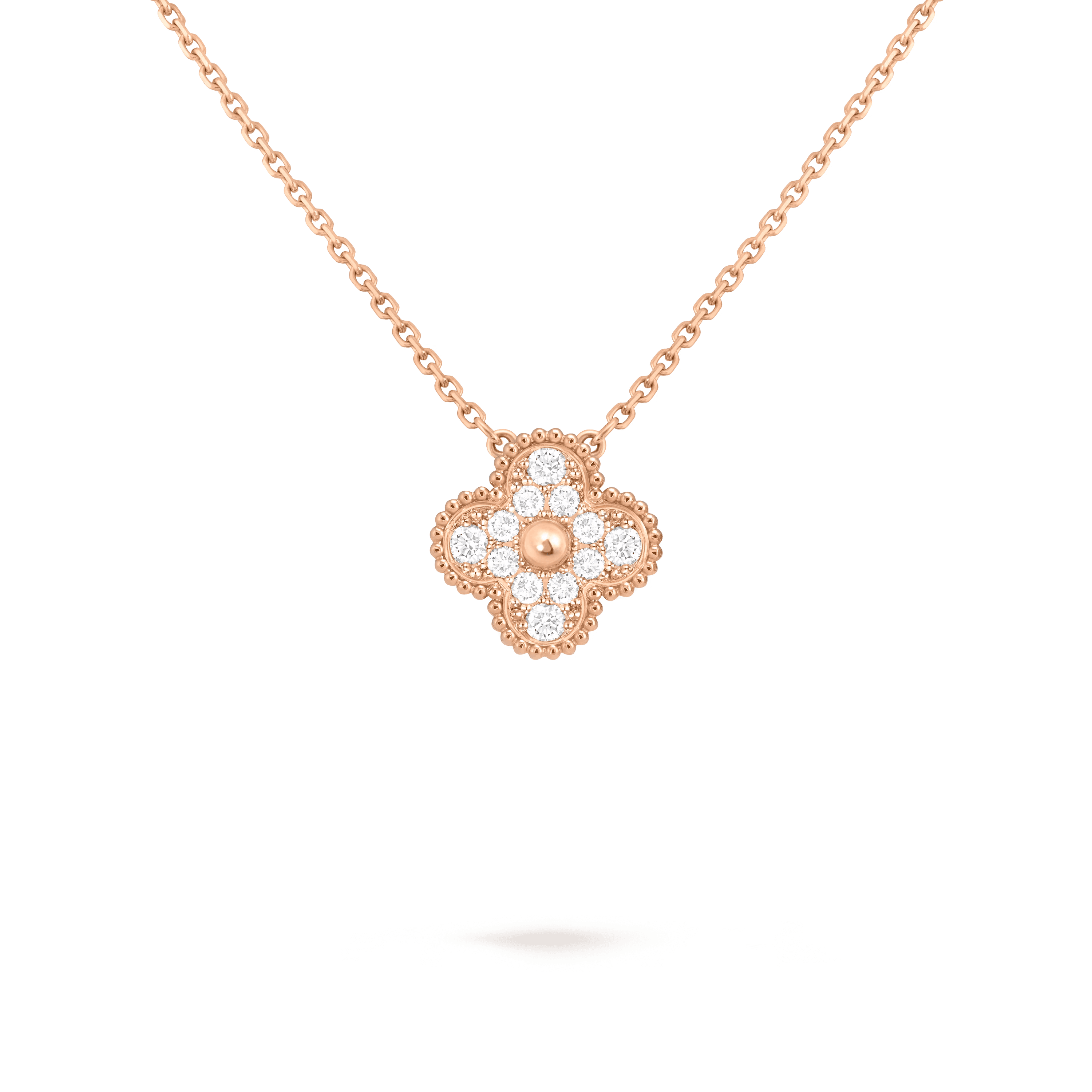 Van Cleef & Arpels. Підвіска Vintage Alhambra із рожевого золота