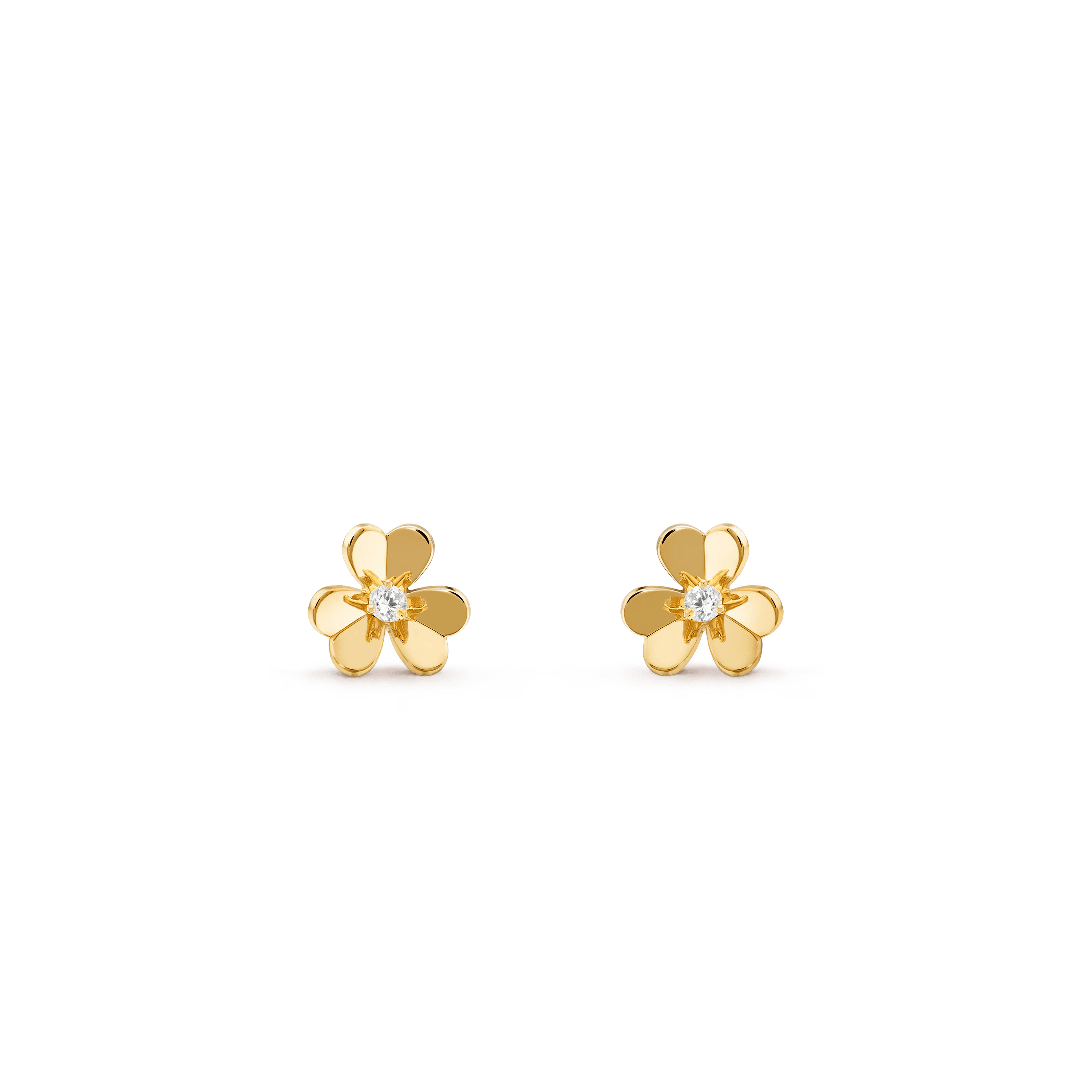 Van Cleef & Arpels. Сережки Frivole із жовтого золота