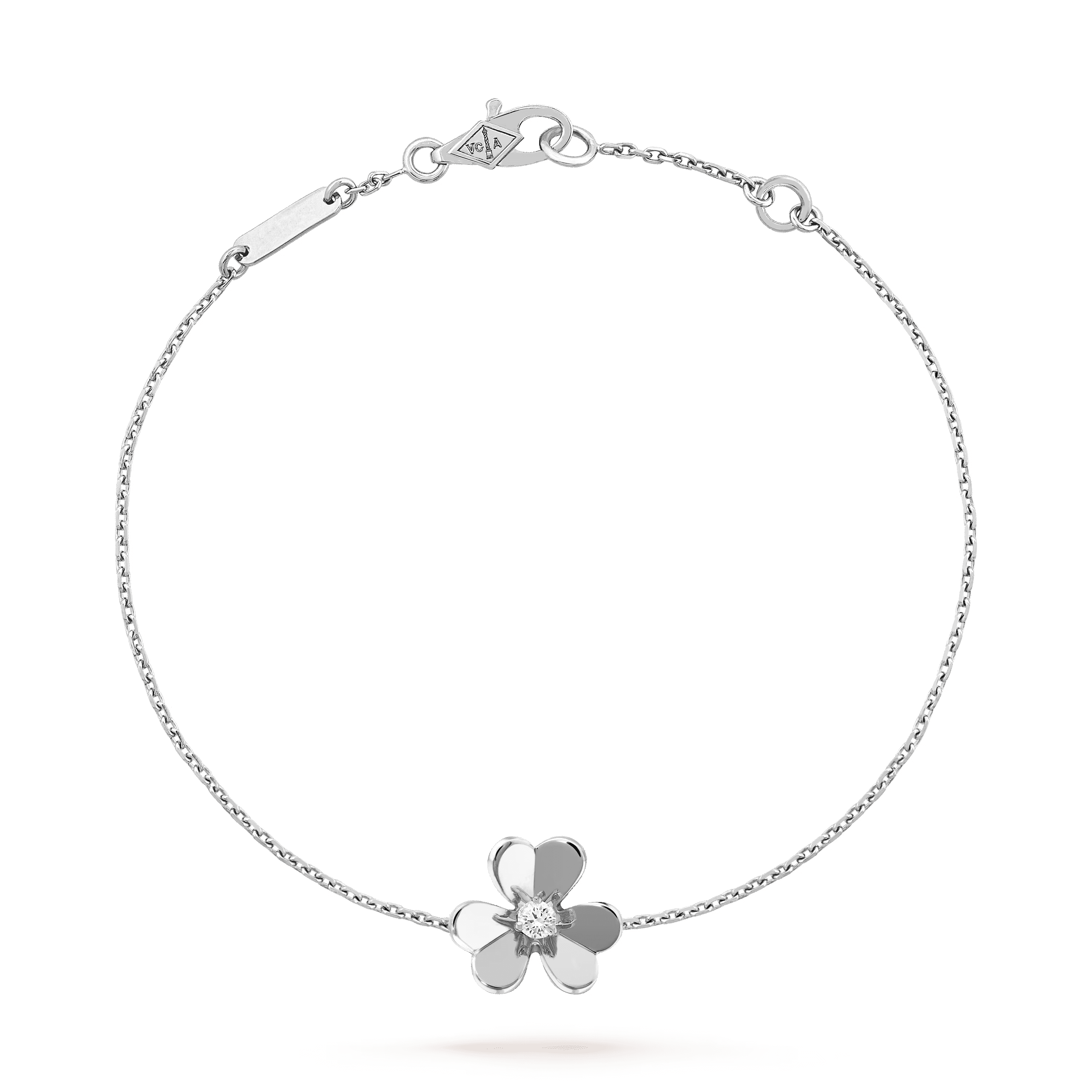 Van Cleef & Arpels. Браслет Frivole із білого золота