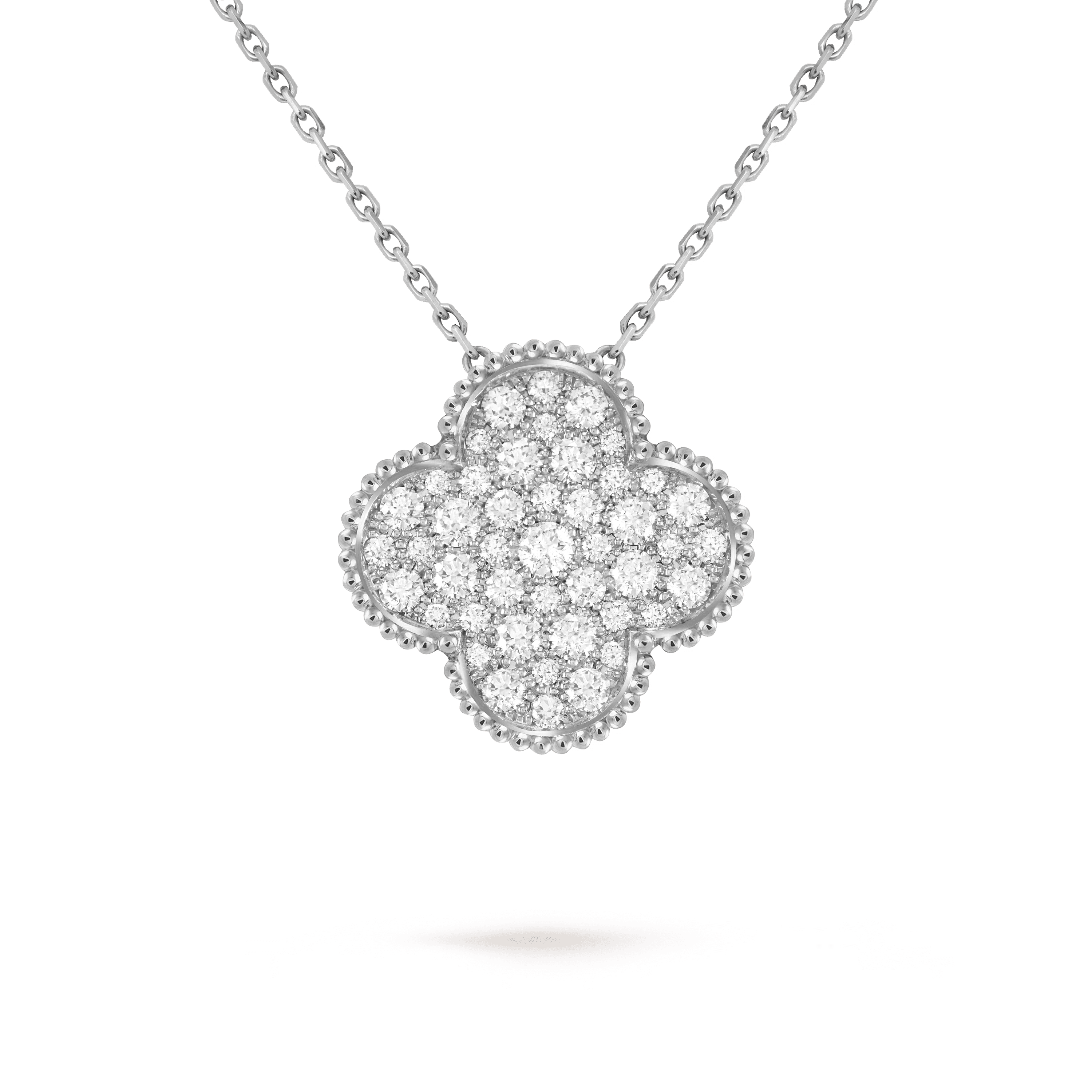 Van Cleef & Arpels. Підвіска Magic Alhambra із білого золота