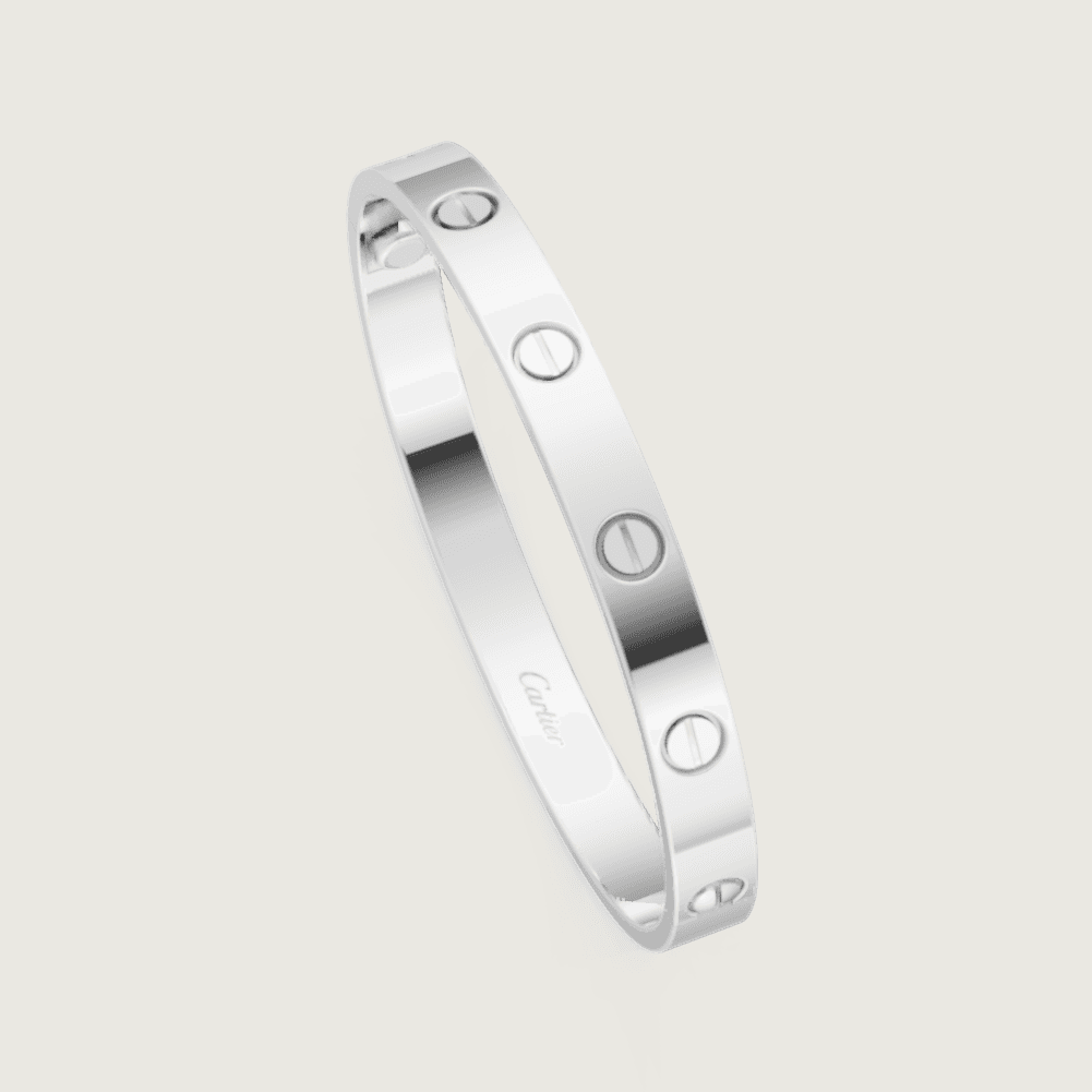 Cartier. Браслет LOVE, класична модель із білого золота