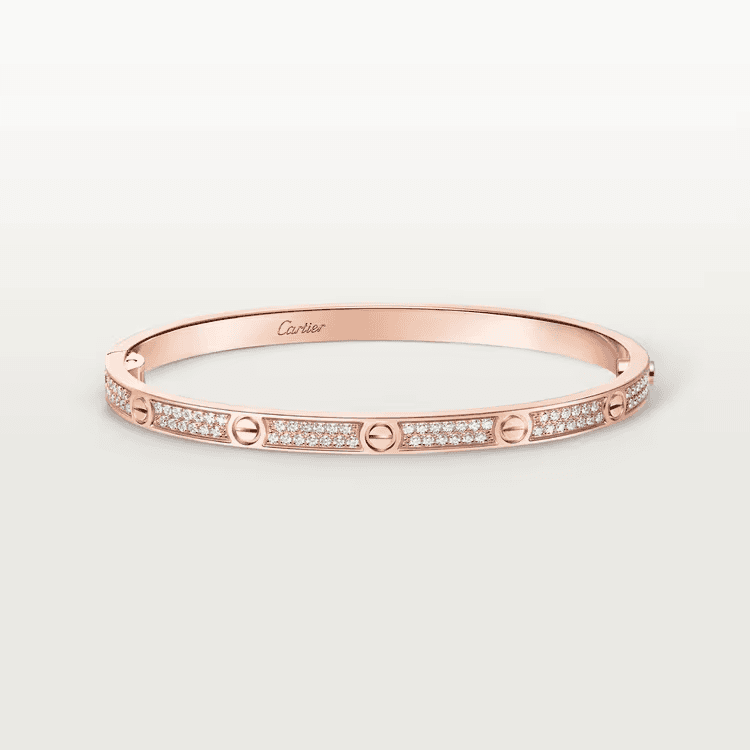 Cartier. Браслет LOVE, маленька модель із рожевого золота