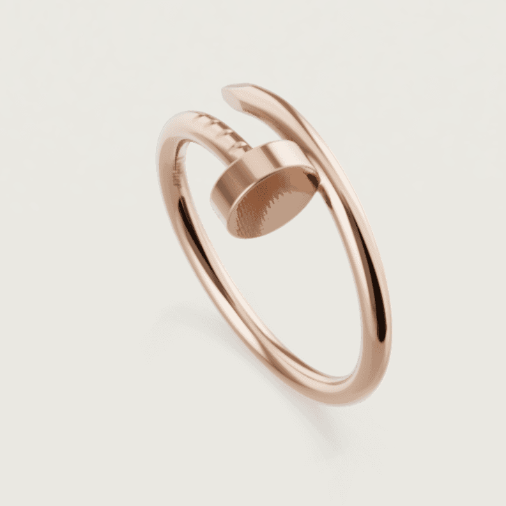 Cartier. Каблучка Juste un Clou, маленька модель із рожевого золота