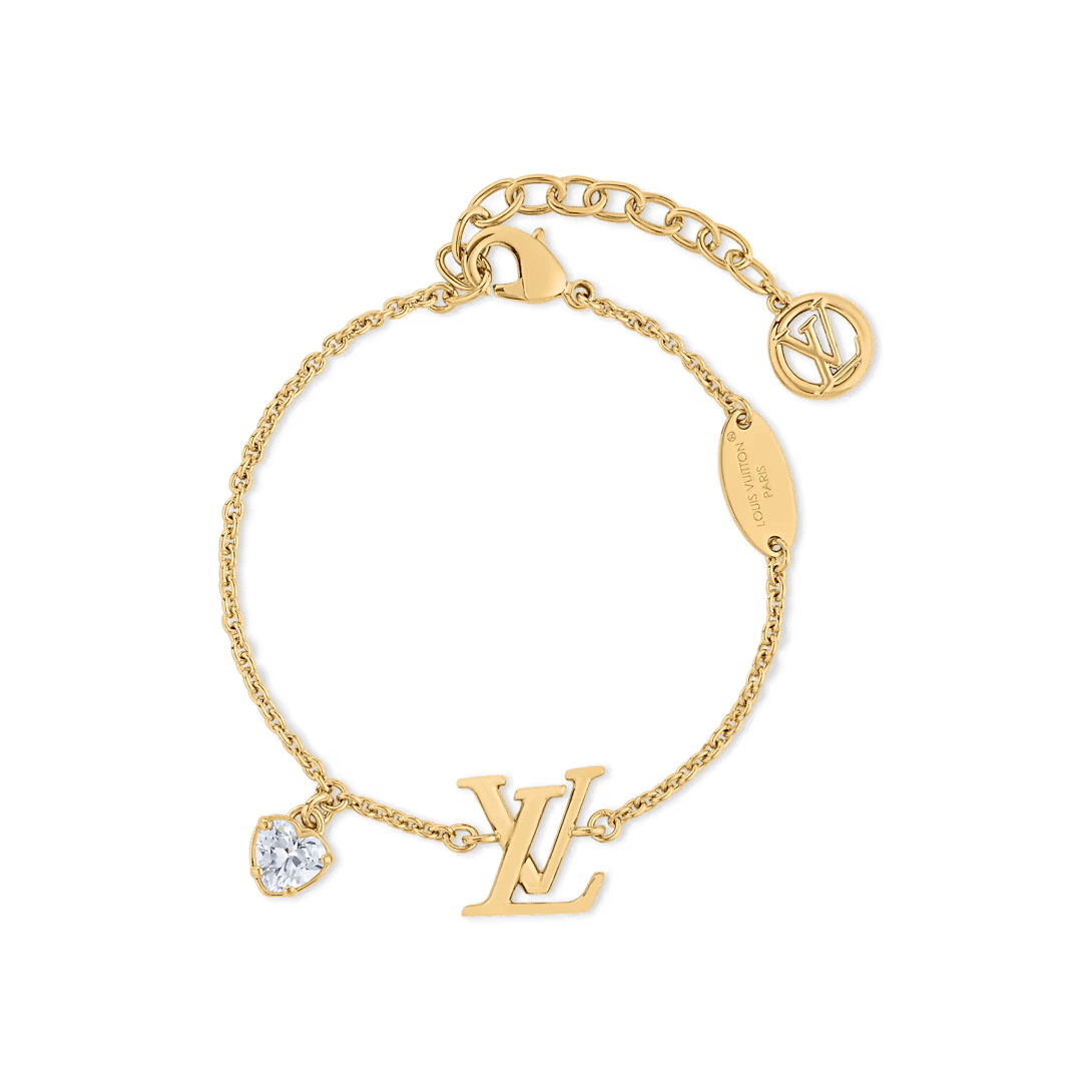 Louis Vuitton. Браслет LV Iconic Heart, жовте золото