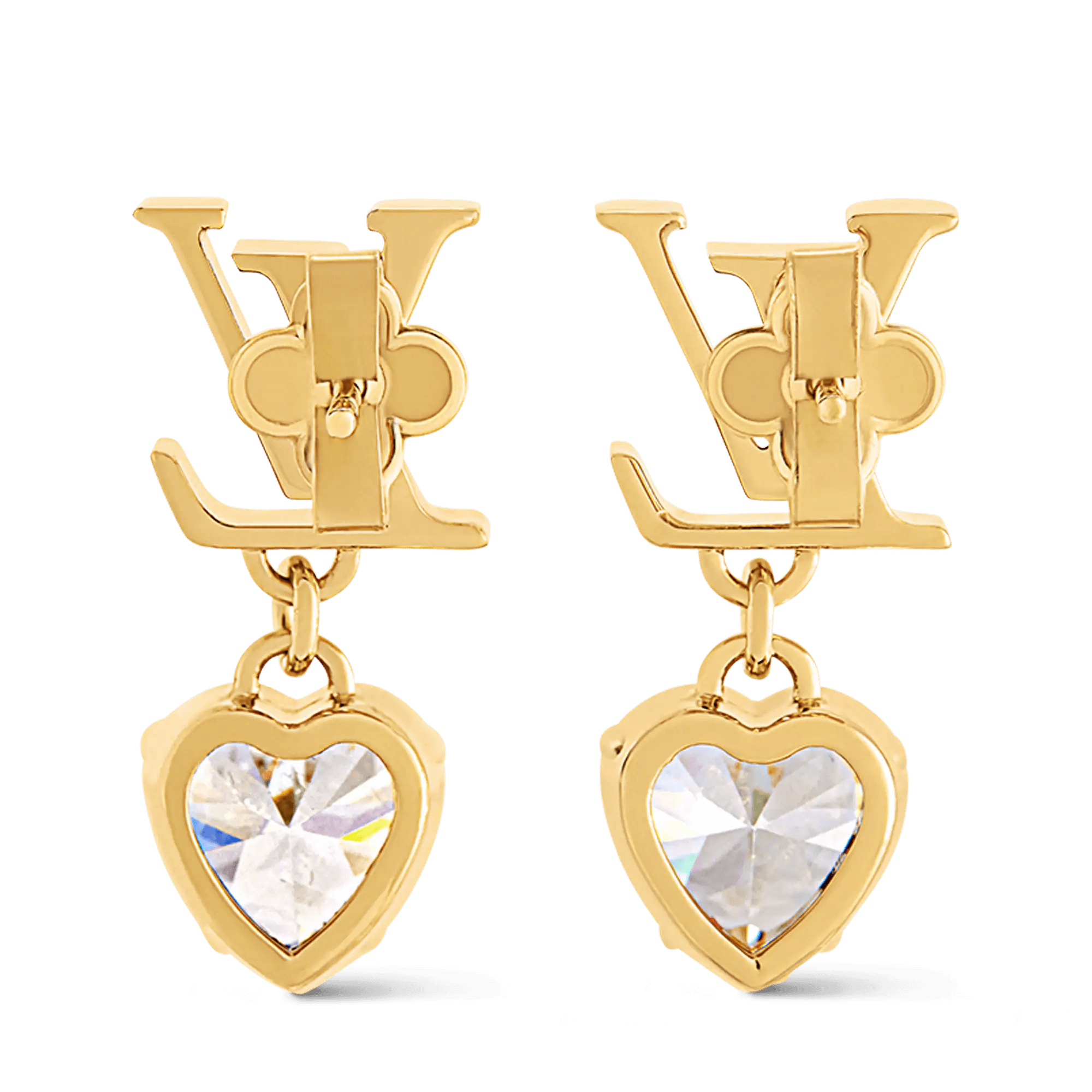 Louis Vuitton. Сережки LV Iconic Heart