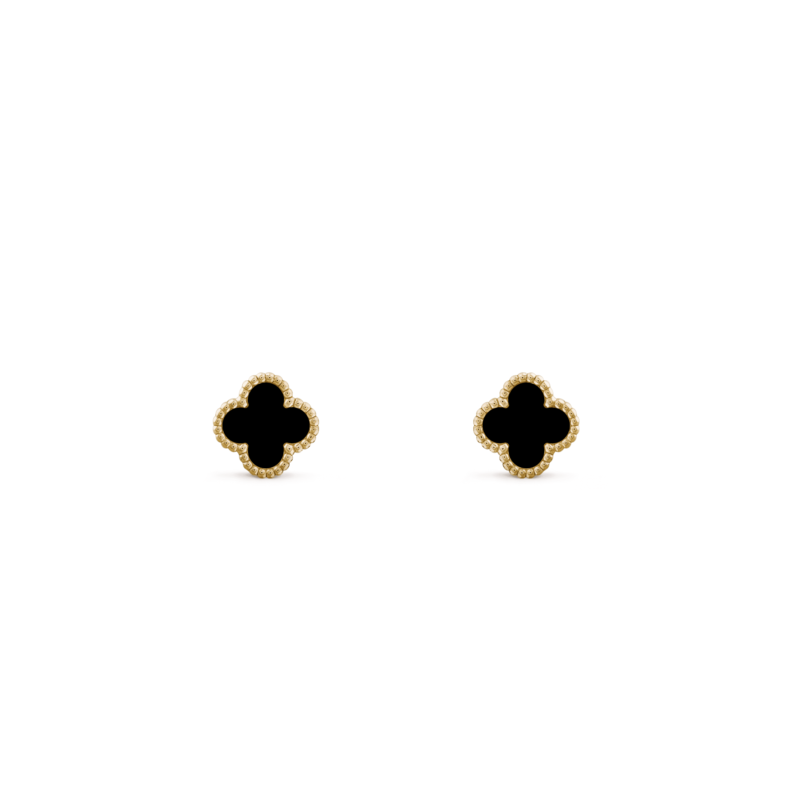 Van Cleef & Arpels. Сережки Sweet Alhambra із жовтого золота