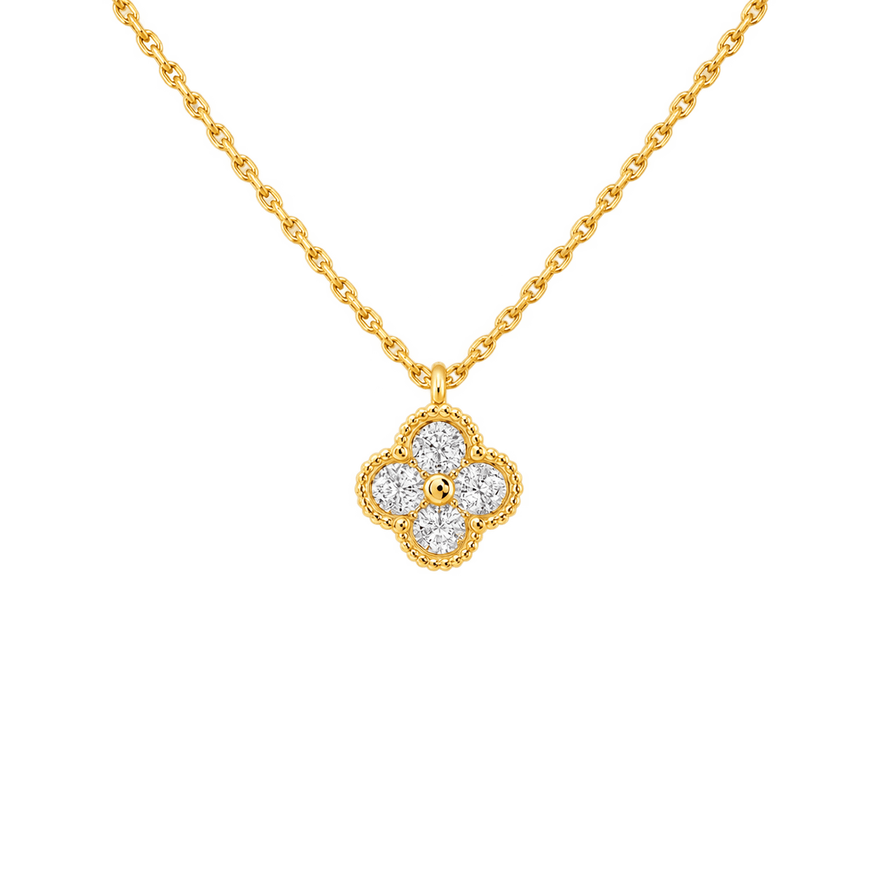 Van Cleef & Arpels. Підвіска Sweet Alhambra із жовтого золота
