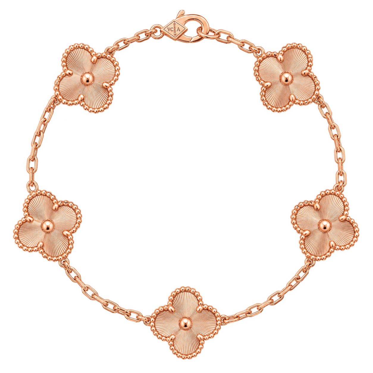 Van Cleef & Arpels. Браслет Vintage Alhambra із рожевого золота