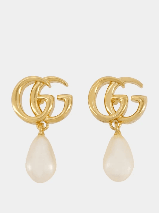 Gucci. Сережки-підвіски Marmont