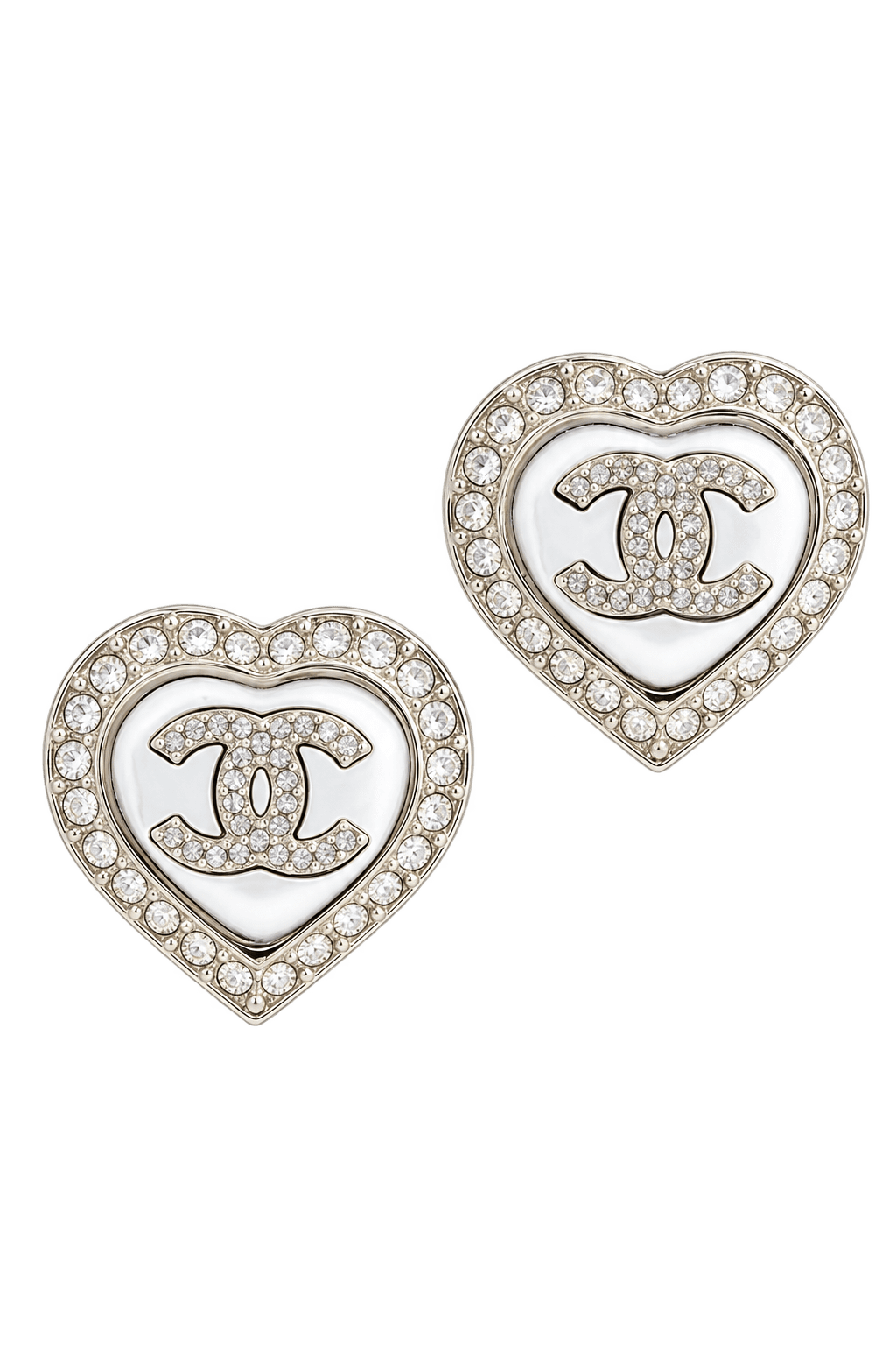 Chanel. Сережки Crystal C