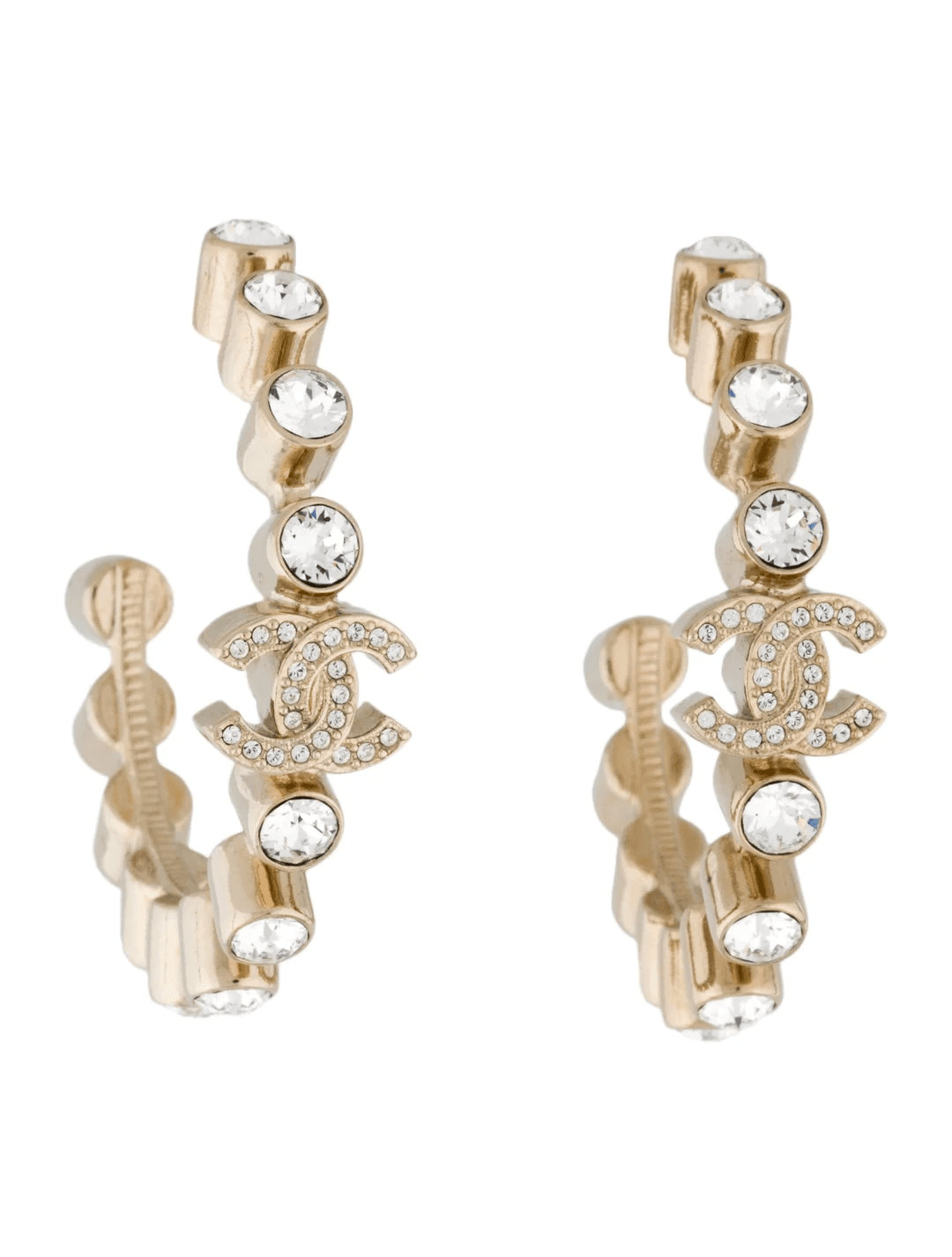 Chanel. Сережки Strass CC