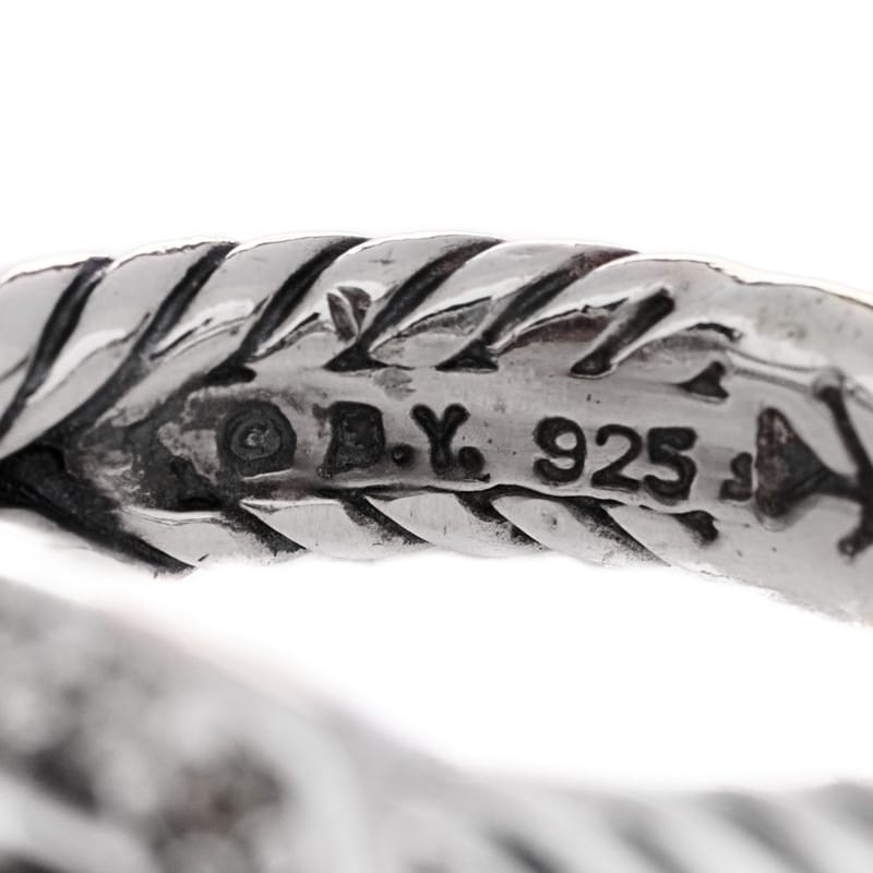срібло 925 діамант Garnet 7mm Petite Albion каблучка 47 4.25
