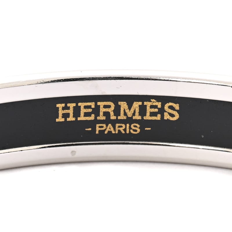 Enamel Printed Narrow Caleche браслет 65 рожевий Dragee