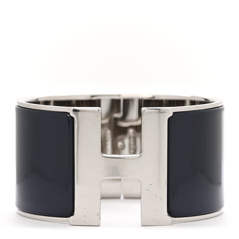 Enamel Extra Wide Clic Clac H браслет GM Belu Nuit