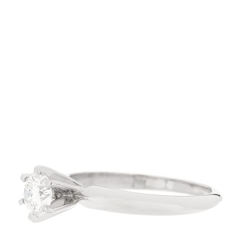 платина діамант .50ct Solitaire Engagement каблучка 50 5.5