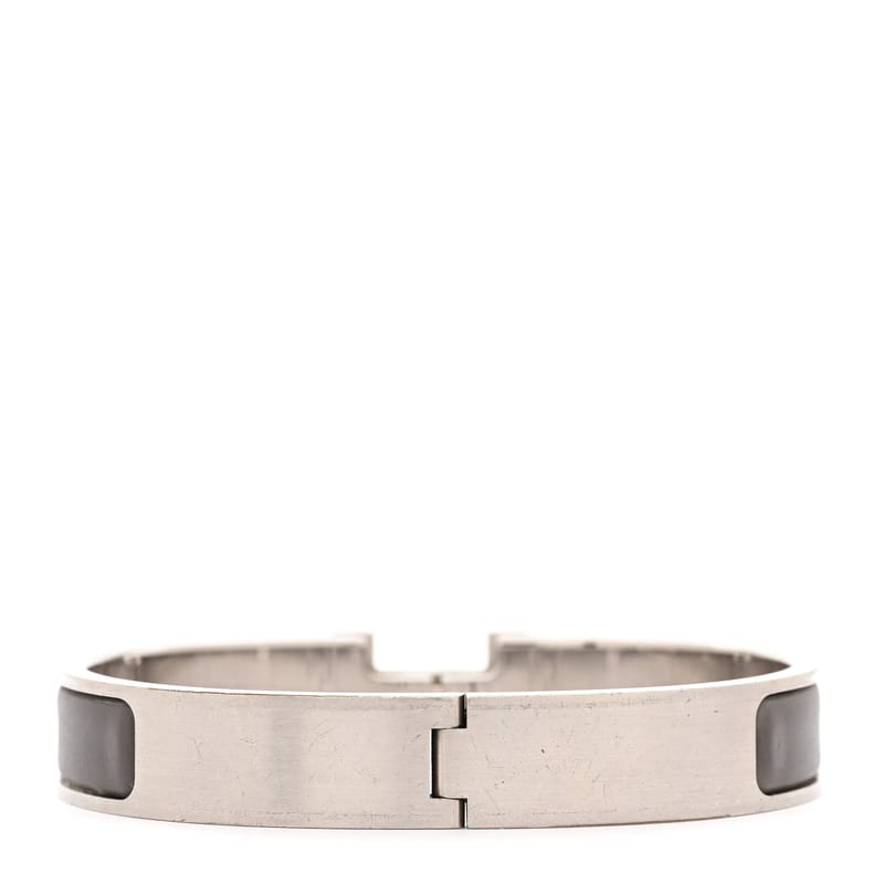 Matte Enamel Narrow Clic Clac HH браслет T4 Etain