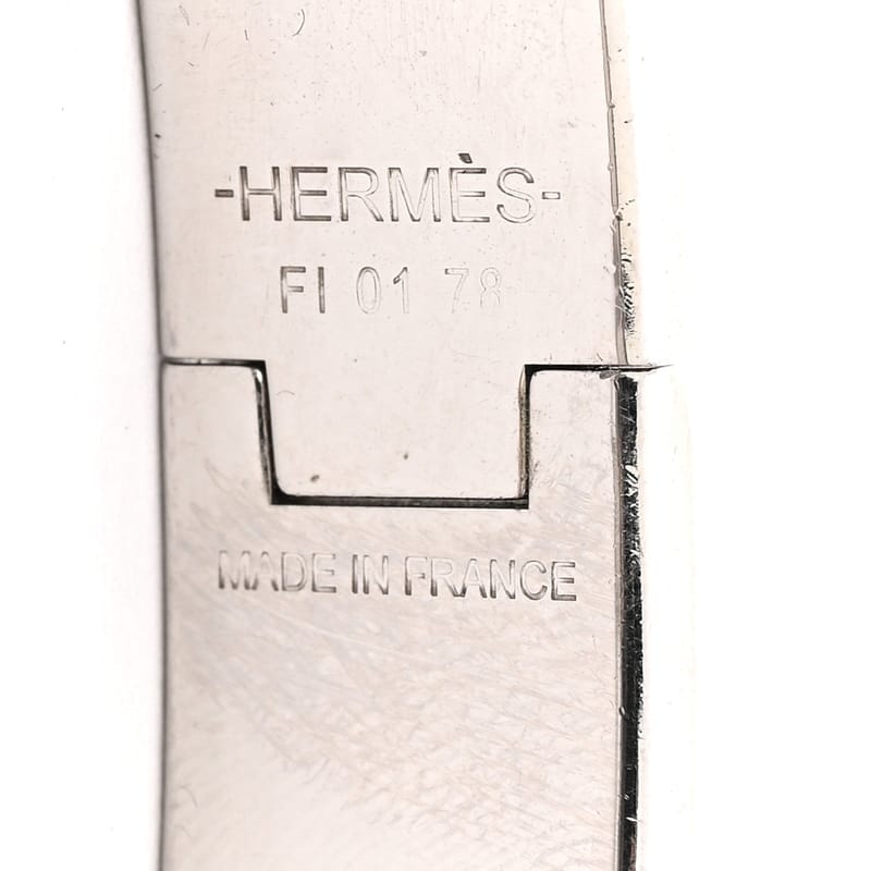 Matte Enamel Narrow Clic Clac HH браслет T4 Etain