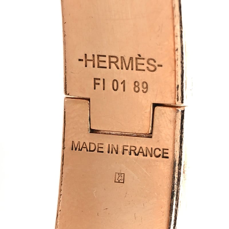 Enamel Narrow Clic Clac H браслет GM Craie