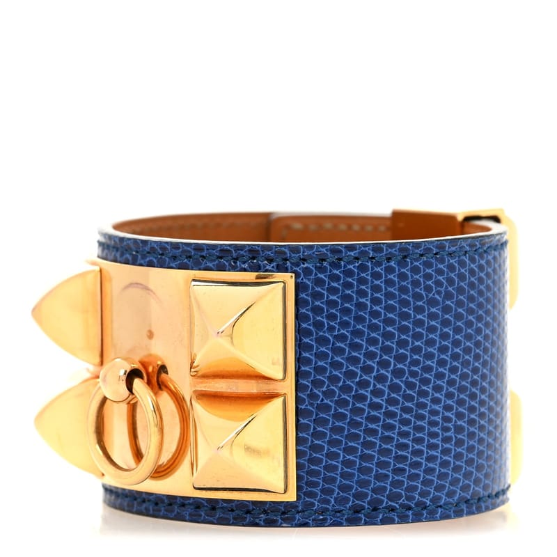Lizard Collier De Chien CDC браслет T2 Bleu Saphir