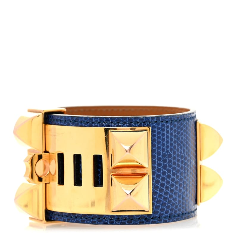 Lizard Collier De Chien CDC браслет T2 Bleu Saphir