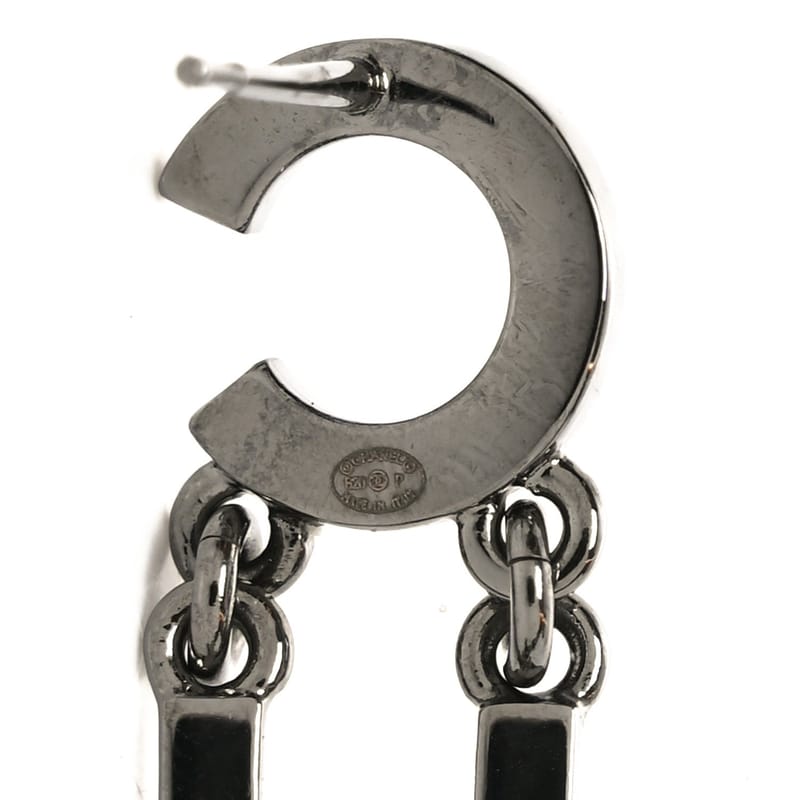 Crystal перлина Chanel Bright Young Things сережки золото Ruthenium