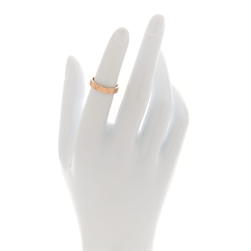 18K рожеве золото 3.5mm LOVE Wedding обручка каблучка 48 4.5