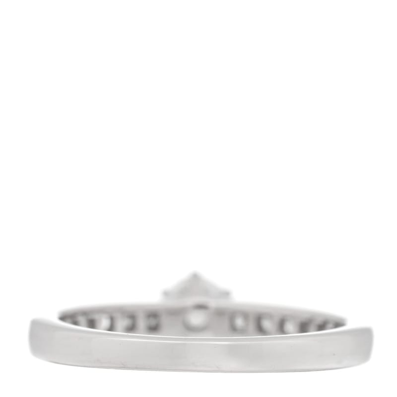 платина діамант .30ct Channel-Set Engagement каблучка 51 5.75